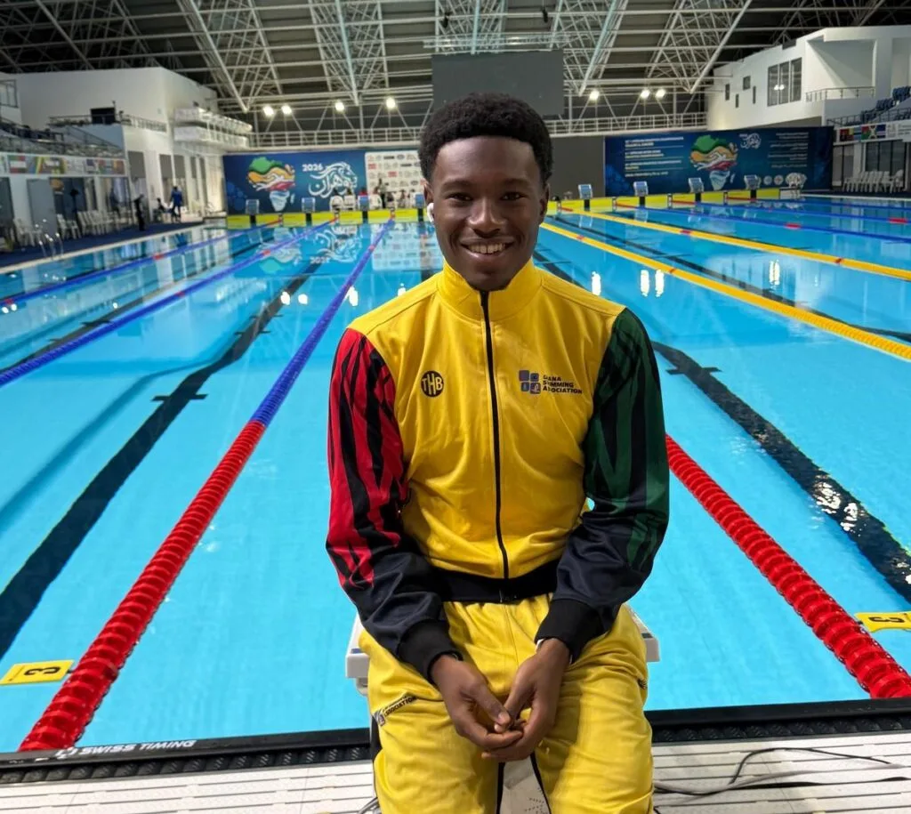 Ghana swimmer Ivan Snowden earns historic dual World Aquatics scholarship