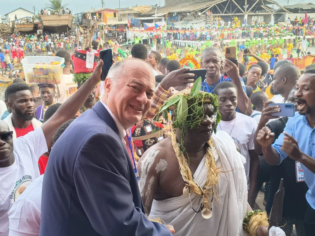Czech Ambassador graces Bakatue Festival at Elmina [Photos]