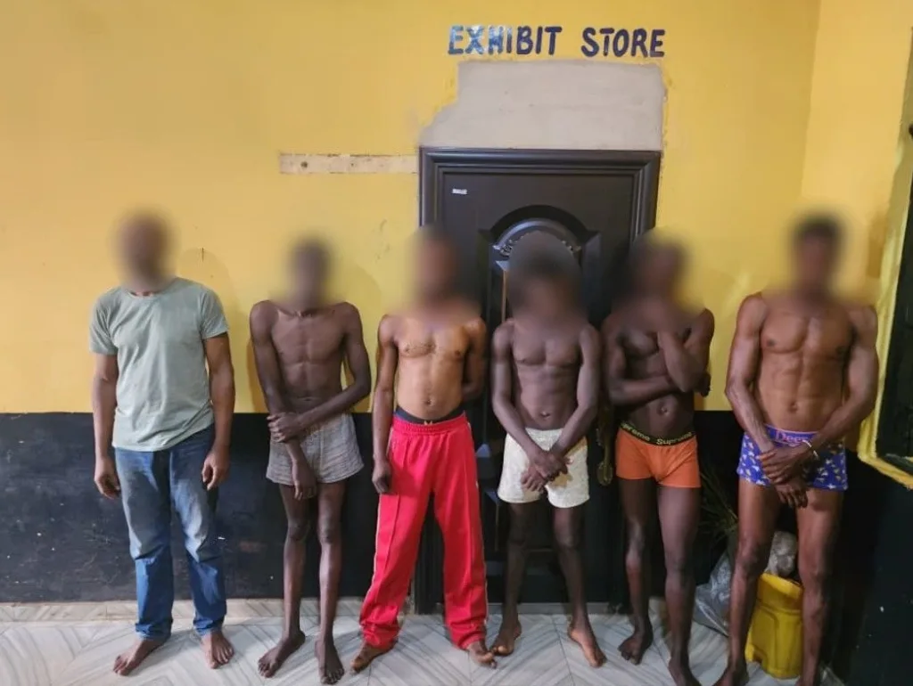 Nine arrested in Akyem Abomosu narcotics and prostitution crackdown