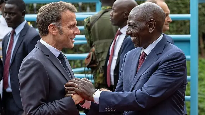 France seeks to move beyond colonial ties by meeting African leaders in Kenya