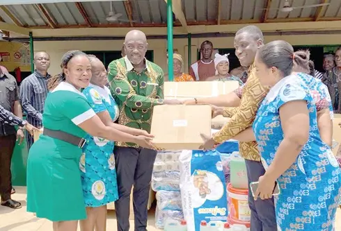 MP donates medical equipment to Akwadum Maternity Block