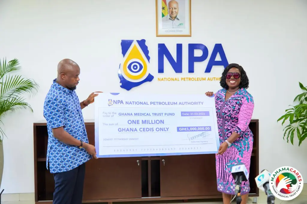Ghana Month Donation Drive ends on high note as NPA donates GH₵1 million to GMTF