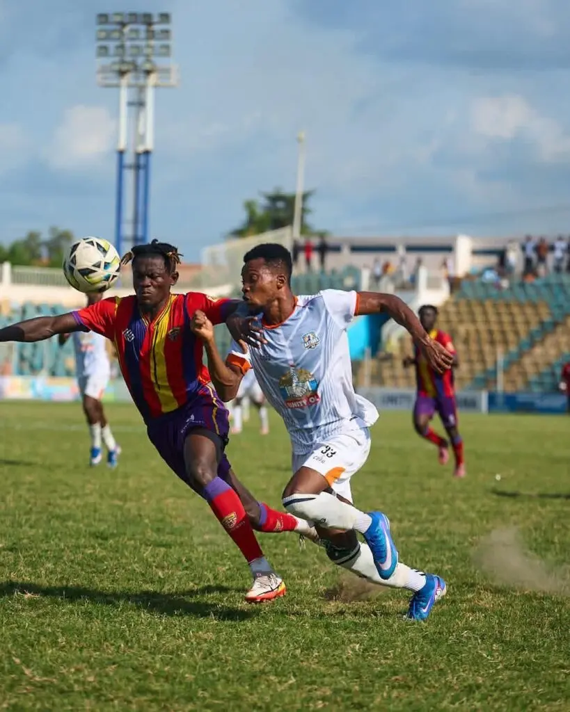 Hearts pip Nations F.C. to keep pressure on Medeama
