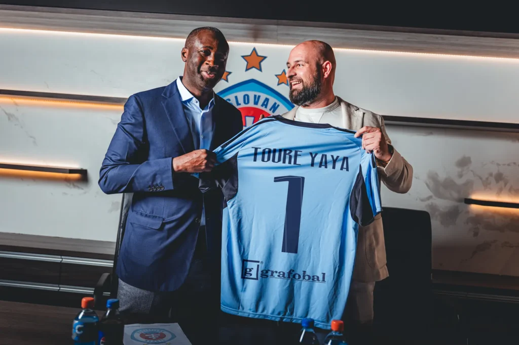 Yaya Toure lands first head coaching role with Slovakian champions Slovan Bratislava
