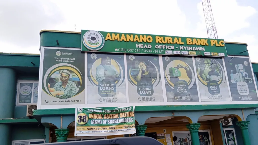 Amanano Community Bank records highest ever GH¢19.2 million profit in 2025