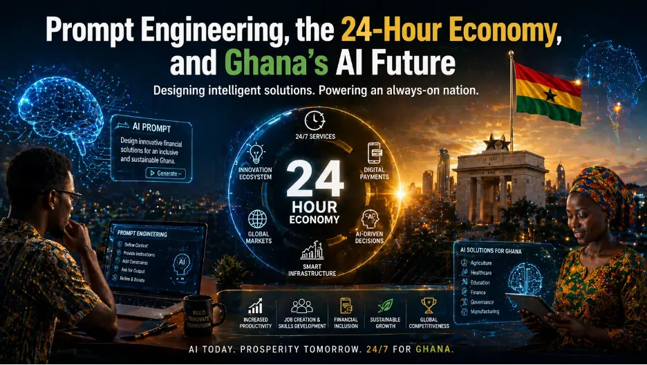 Prompt engineering, the 24-Hour Economy, and Ghana’s AI future
