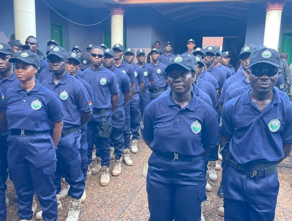 Asutifi South inaugurates 50 Blue Water Guards to combat illegal mining on water bodies