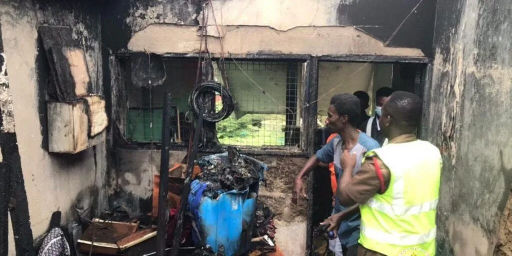 Fire destroys housemaster’s office and storeroom at Adonten SHS