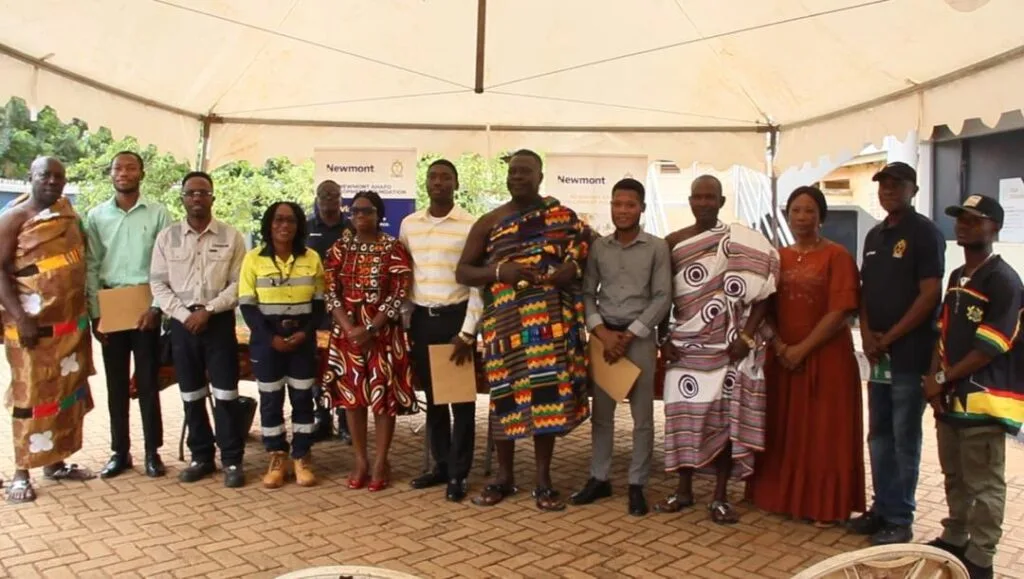 Liebherr Ghana supports 3 university students in Ahafo Region with 30,000 cedis