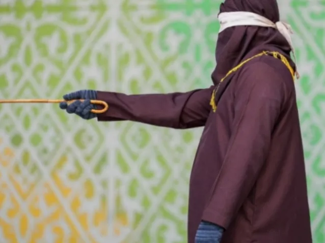 Young Indonesian unmarried couple publicly caned after kissing on TikTok