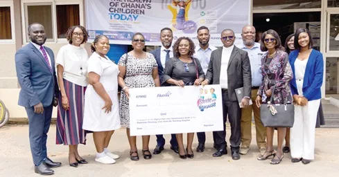KBTH gets digital pain-free unit support for child cancer patients