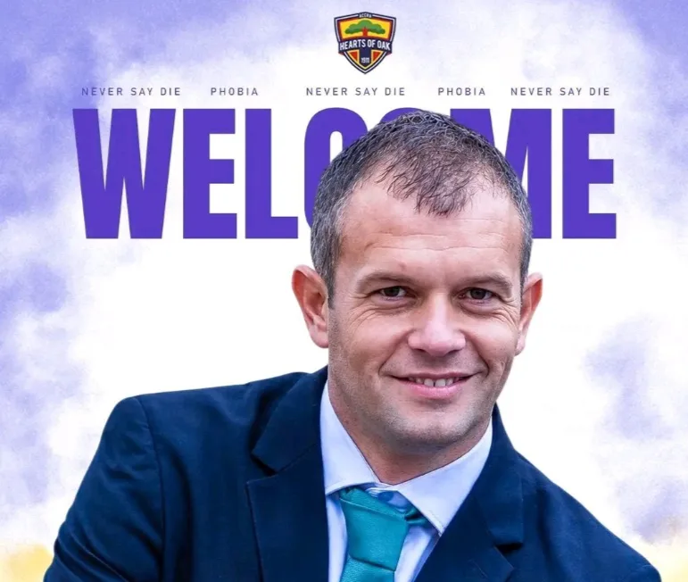 Hearts of Oak appoint Nebojsa Kapor as new head coach on a two-year deal