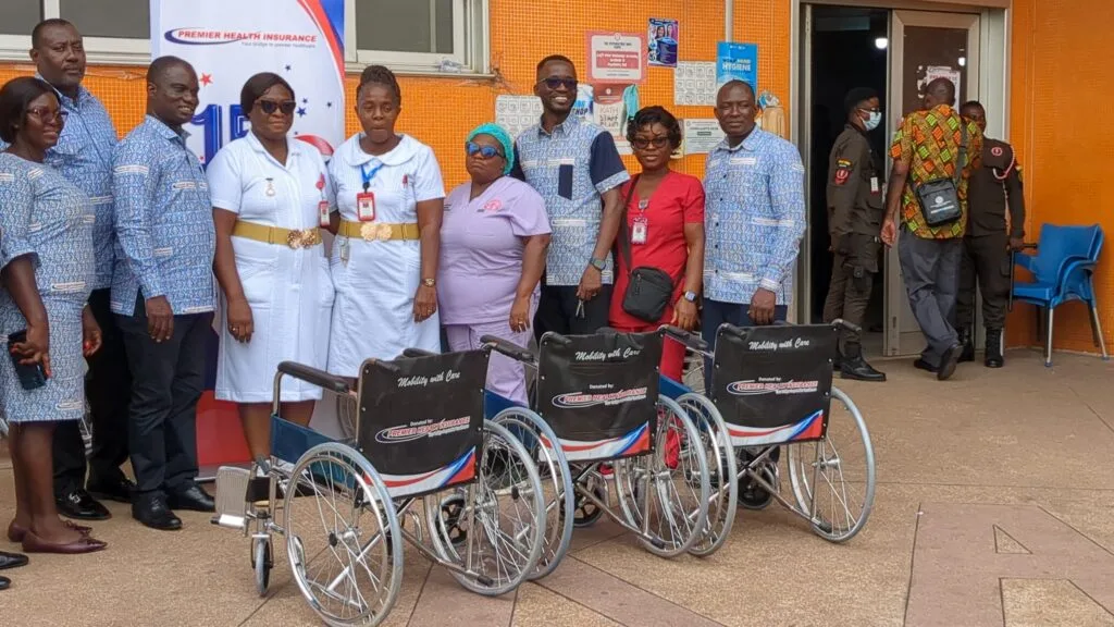 Premier Health donates 20 wheelchairs to KATH amid acute shortage in A&E unit