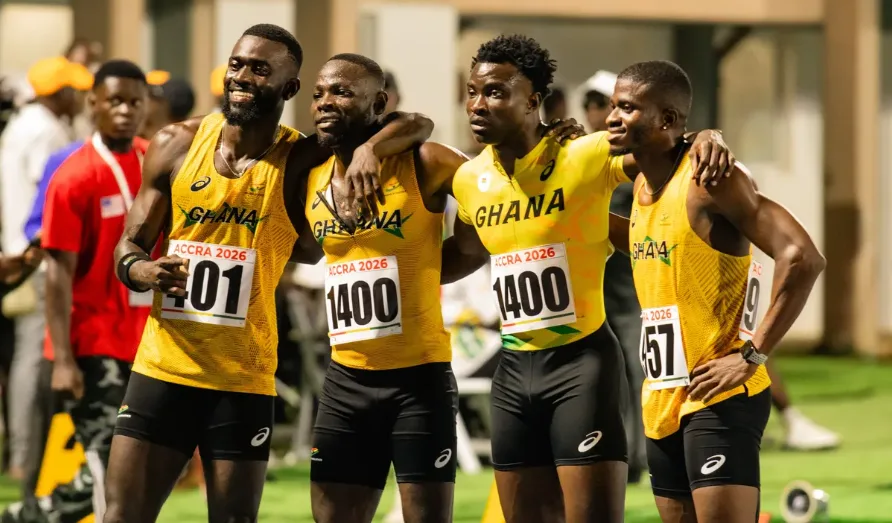 2026 ASAC: Ghana storms into men’s 4x100m final