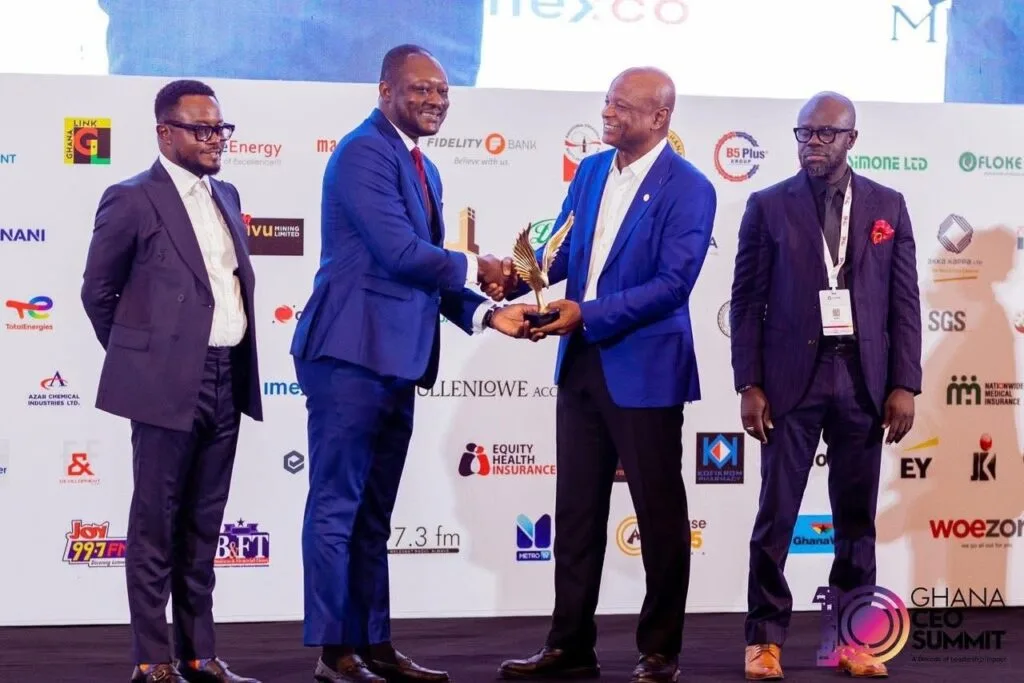 TOR MD honoured for outstanding Public Sector Leadership at 10th Ghana CEOs Summit