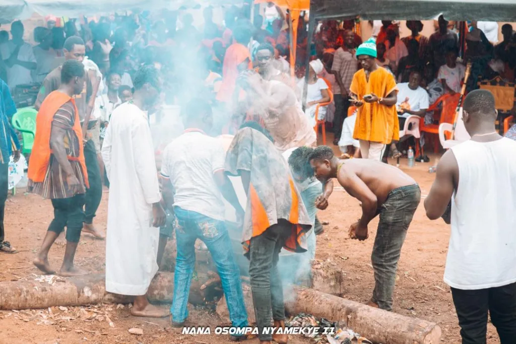 Gomoa Otapirow Chief and people celebrate yam festival (Eguatodo)