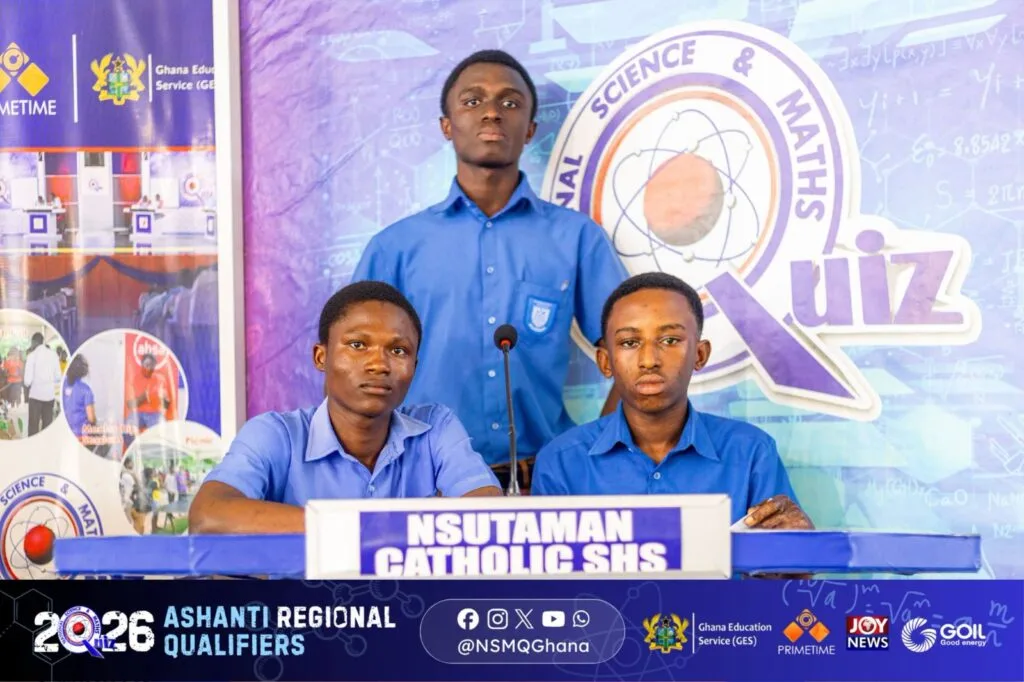 Nsutaman Catholic SHS stuns KNUST SHS on home turf to book 2026 NSMQ spot