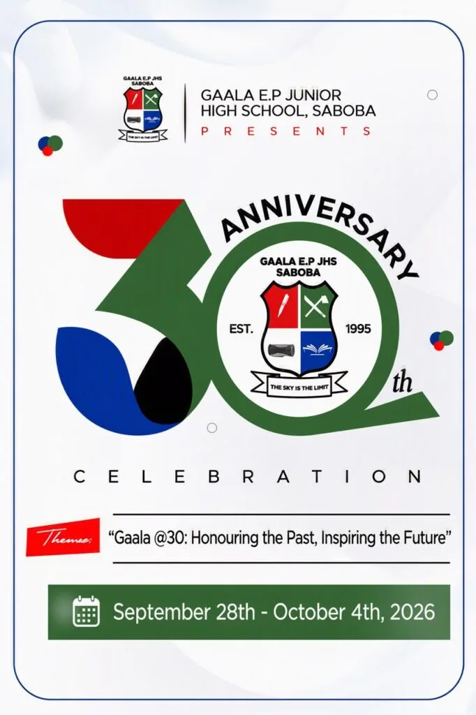 Gaala EP JHS Alumni unveils 30th anniversary theme and celebration dates