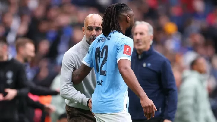 He is a madman – Semenyo hails Guardiola’s impact after FA Cup triumph