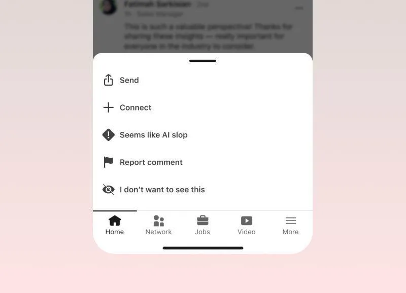Over 1 million people have clicked LinkedIn’s AI slop button