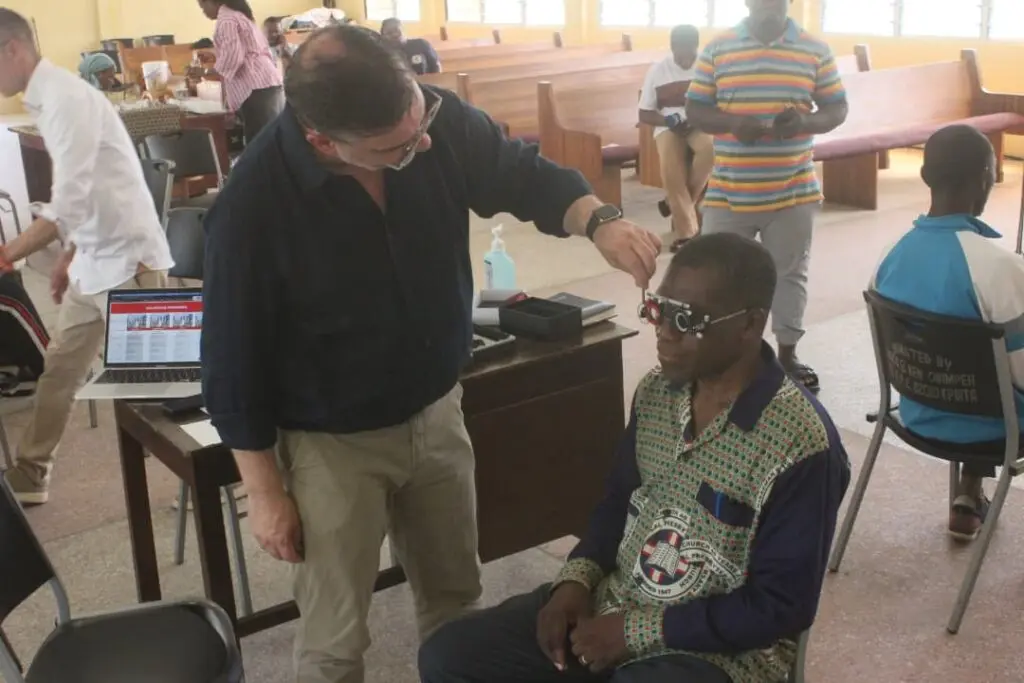 Foundation Light for the Eye organises free screening for Dzolokpuita residents