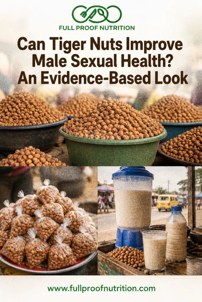 Tiger Nuts and Male Sexual Health: What does the science really say?