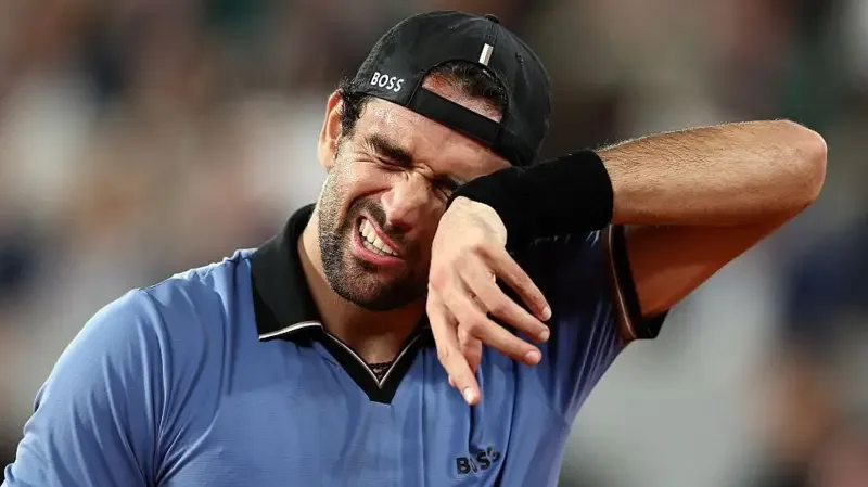 Berrettini tired of retiring as injury strikes again