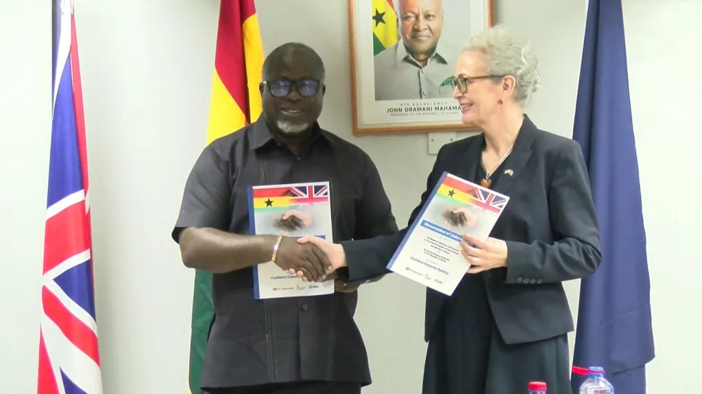 GRA signs partnership with UK counterpart to strengthen customs protection