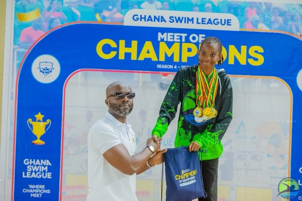 12-year-old swimmer Iyanna takes Meet of Champions 2026 by storm with 13 medals