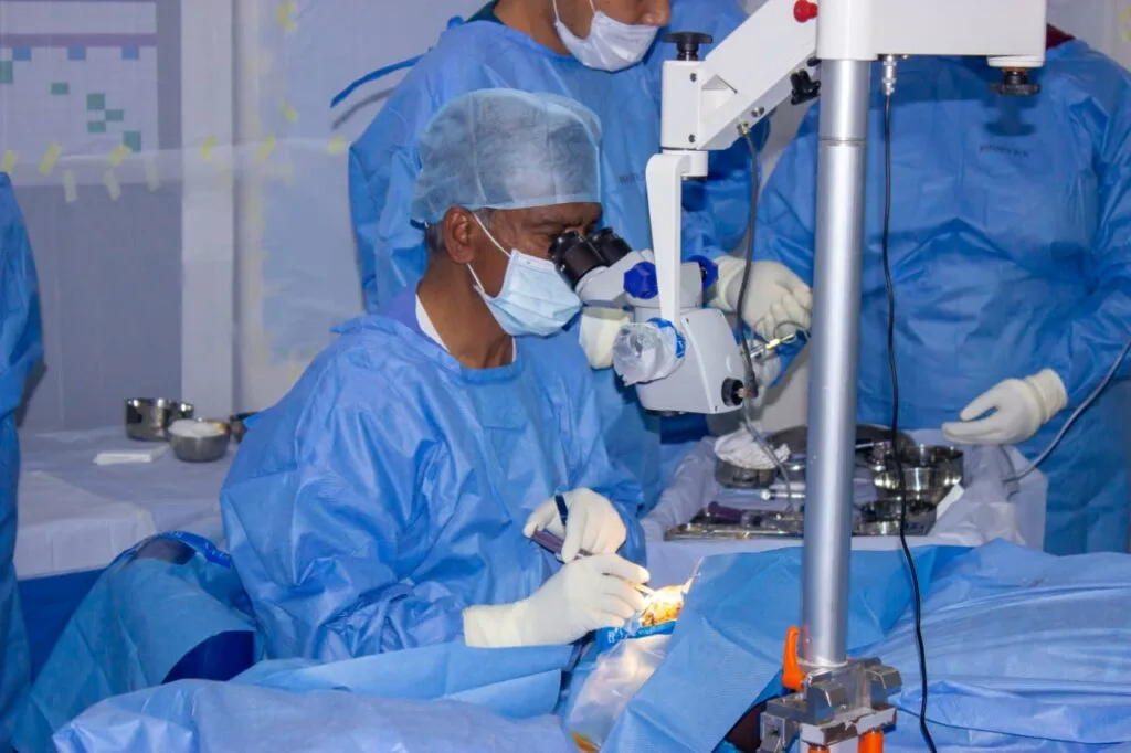 Ghana Eye Project provides free eye screening and surgery to over 2,000 people