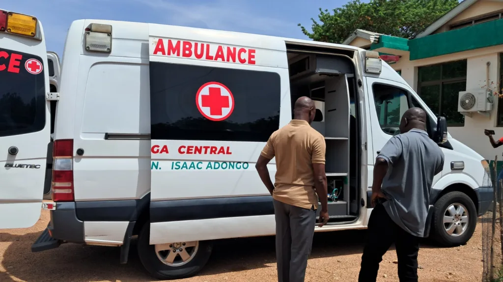 Adongo hands over ambulance, housing for doctors to boost healthcare delivery in Bolgatanga