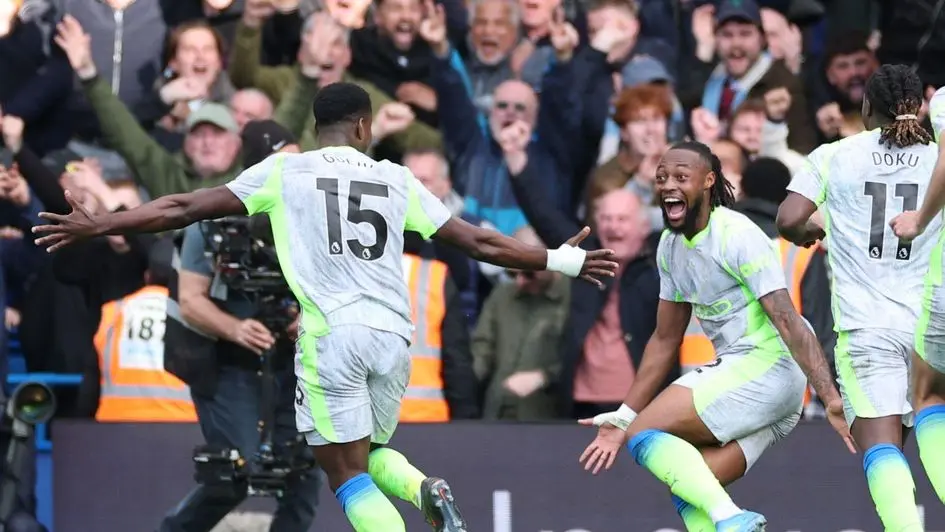 Man City cut Arsenal’s lead at top of Premier League to six points after beating Chelsea