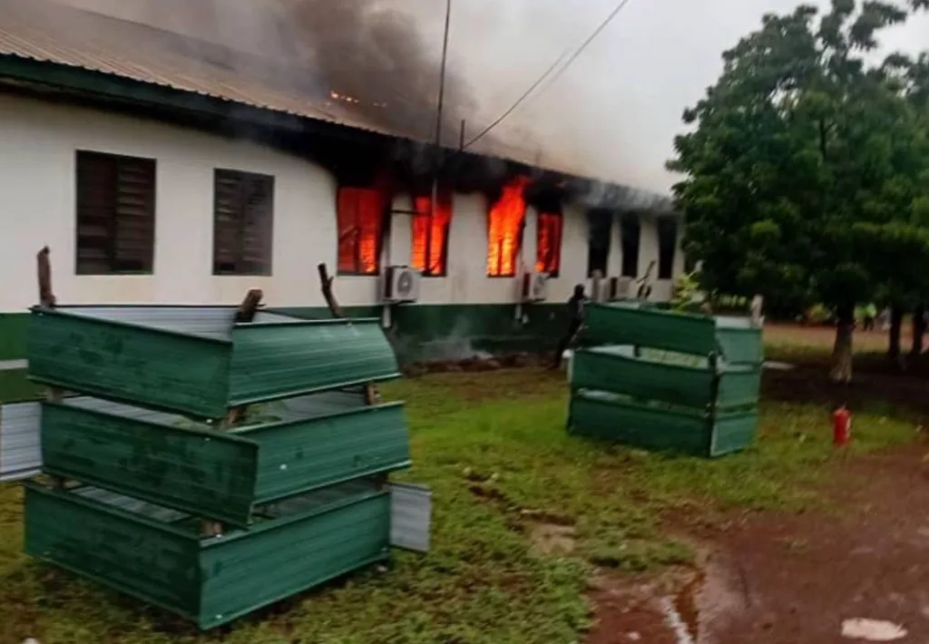 Fire guts ICT lab, classroom at Gushegu Nursing and Midwifery Training College