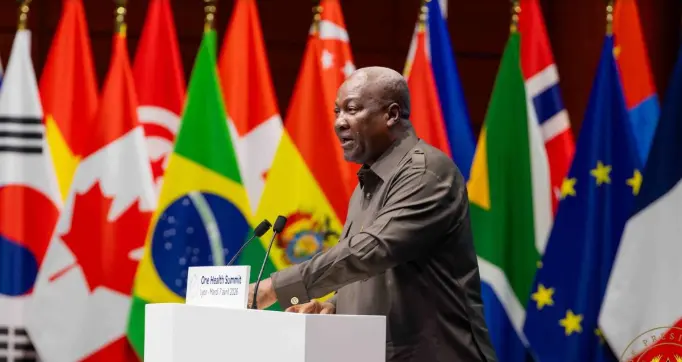 Mahama calls for equitable global health support at One Health Summit