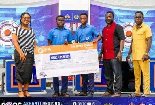 NSMQ 2026: Armed Forces SHTS march to nationals, warn rivals ‘we’re coming with our guns’