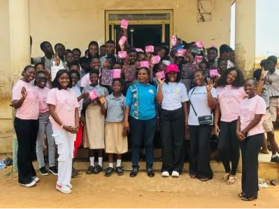 Students of Nkwantanang M.A 6 Basic School benefit from ‘Break the Silence’ Menstrual Awareness Initiative
