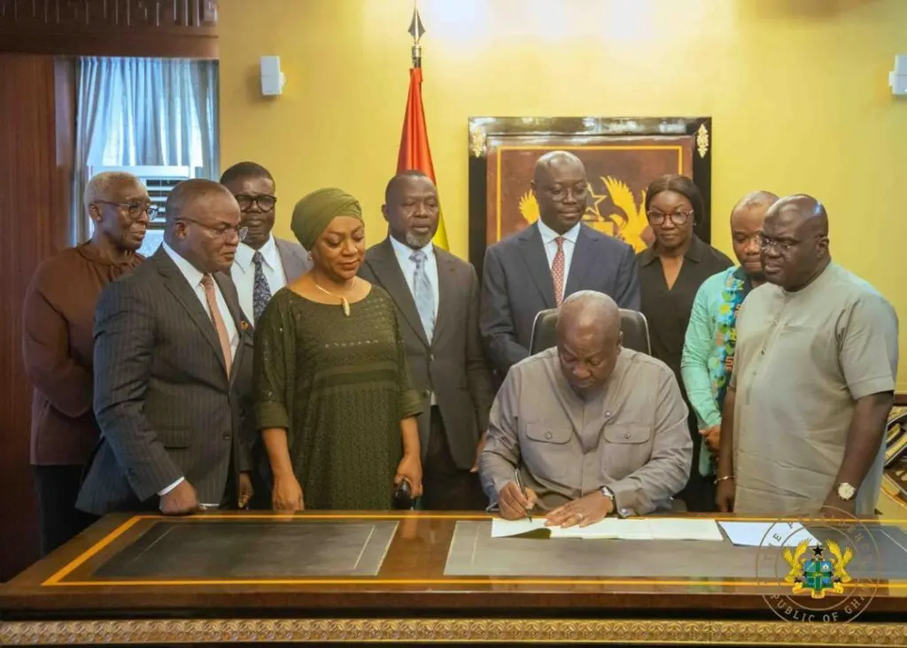 President Mahama signs Value for Money Office bill into law to curb inflated government contracts
