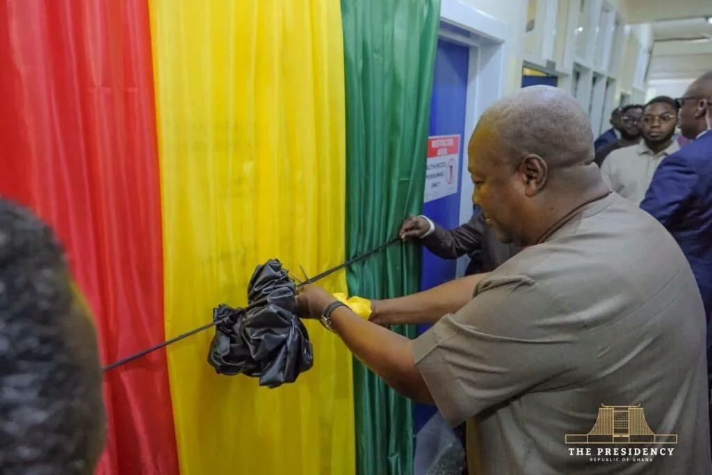 Mahama commissions upgraded cardiac centre at Korle Bu under Ghana Medical Trust Fund