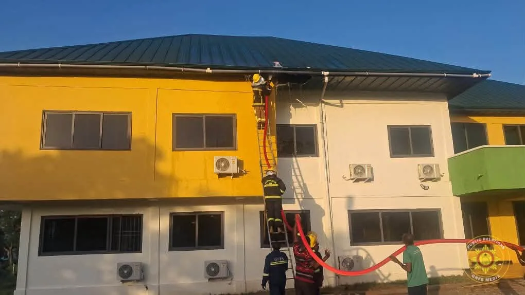 Fire damages section of EPA office roof in Damongo