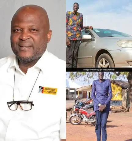 Ibrahim Mahama to pay hospital bills of Ghana’s tallest man battling gigantism