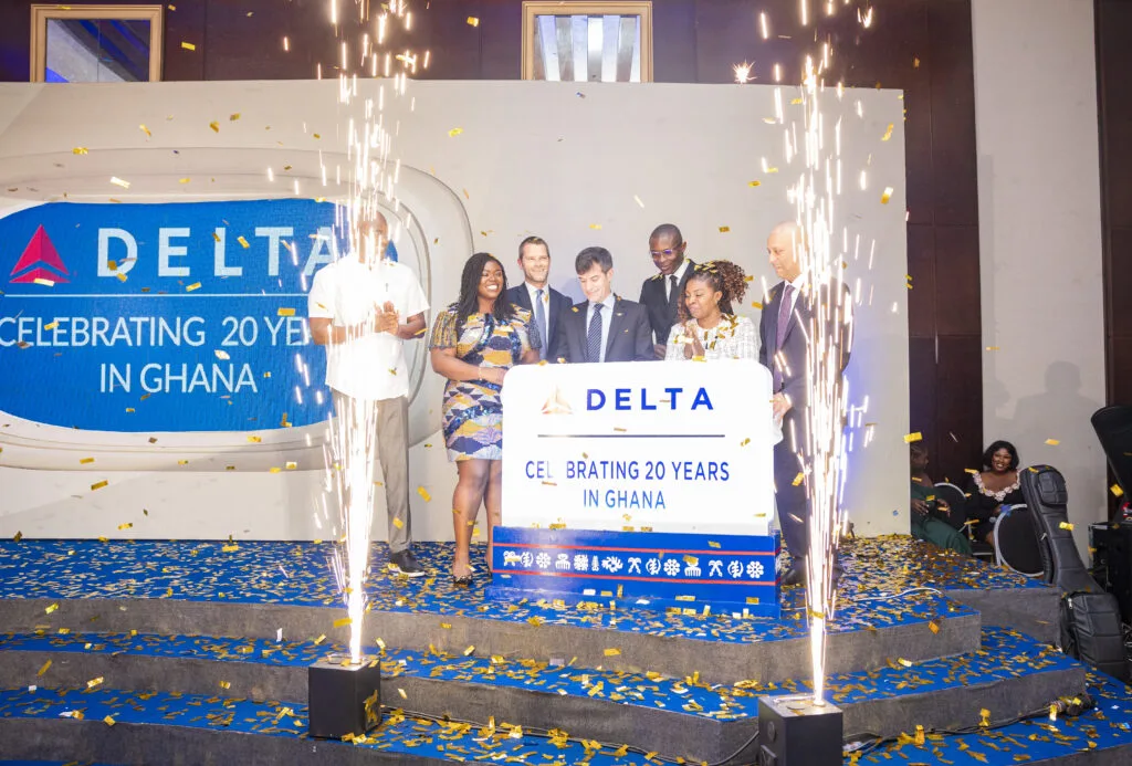 Delta Air Lines marks 20 years of continuous Ghana–U.S. service