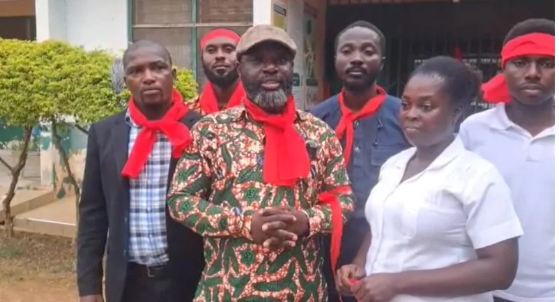 Adansi North Health Directorate staff embark on sit-down strike over alleged land encroachment