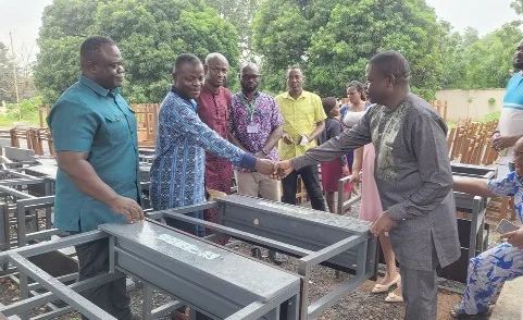 Assembly presents furniture to Yilo Krobo education office