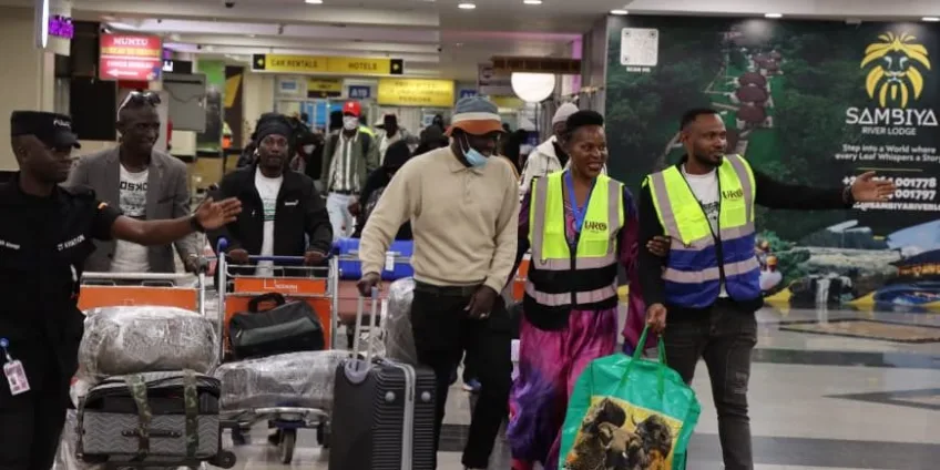 Ugandan gov’t evacuates 424 citizens from South Africa