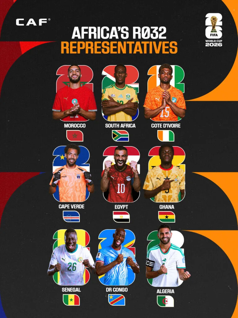 World Cup 2026: Nine African nations reach knockout stage as Tunisia bows out