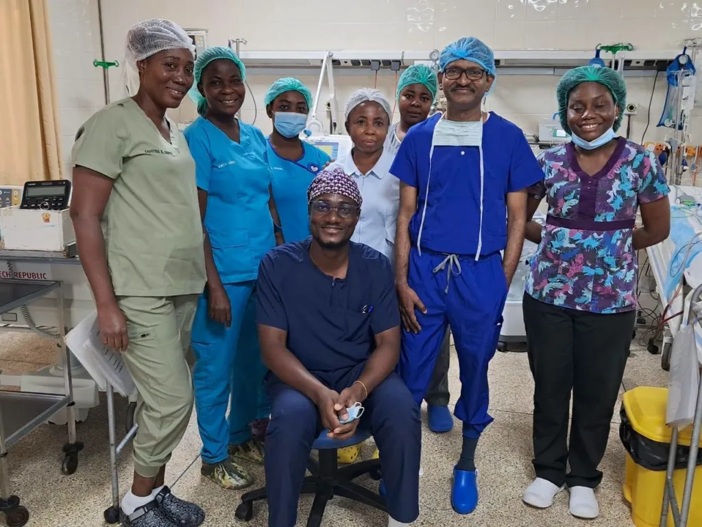 Korle Bu successfully performs first off-pump heart bypass surgeries