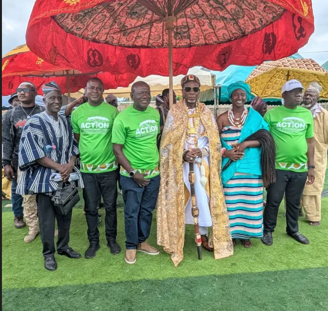 Ambassador to SheaPark Resource Hub Project celebrates Shea Day with Buipe Wura