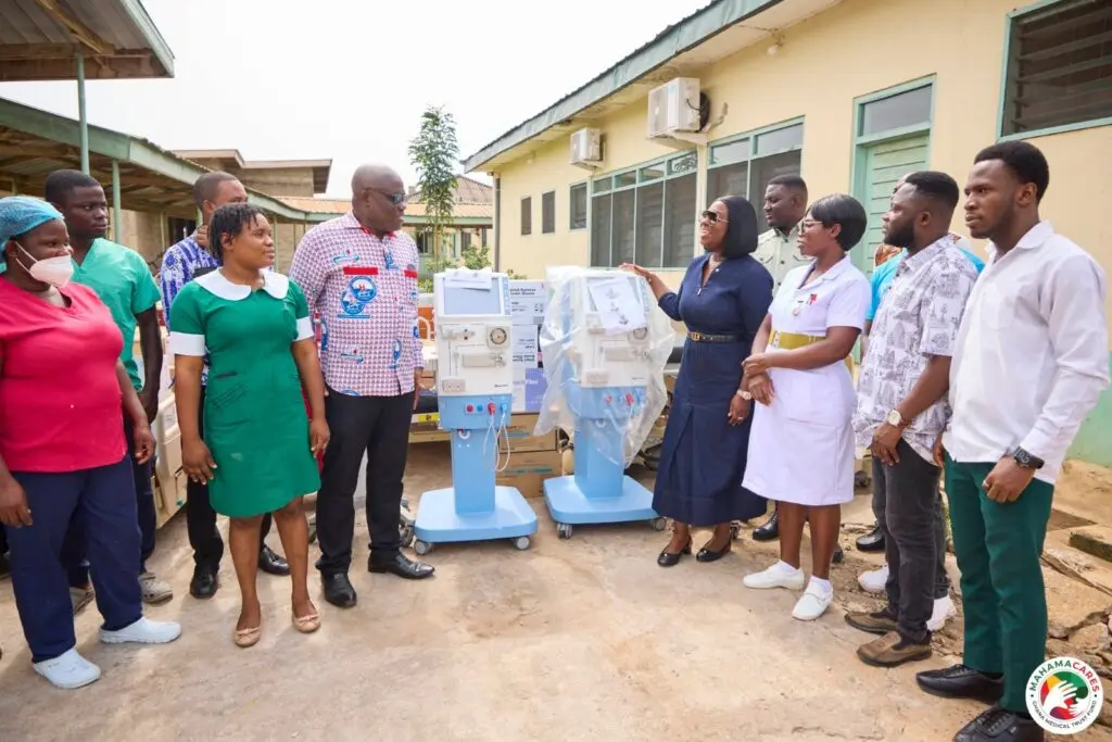 Ghana Medical Trust Fund expands renal care with new dialysis machines for Hohoe Hospital