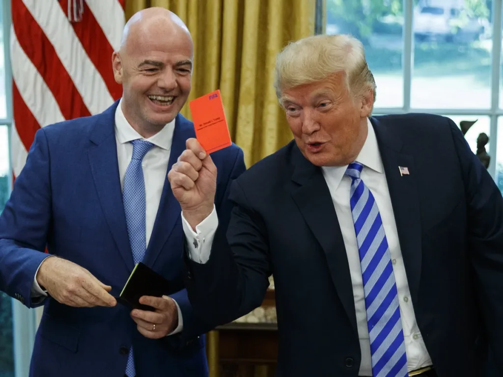 Infantino defends FIFA Disciplinary Committee’s independence after Trump call over Balogun red card Ban
