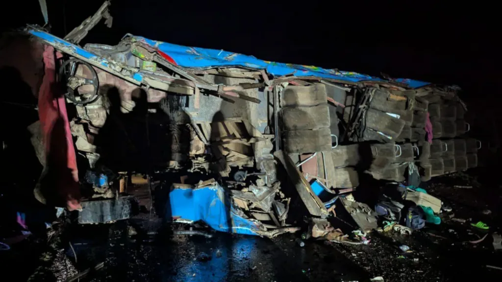 Uganda suspends school trips after 20 pupils die in bus crash